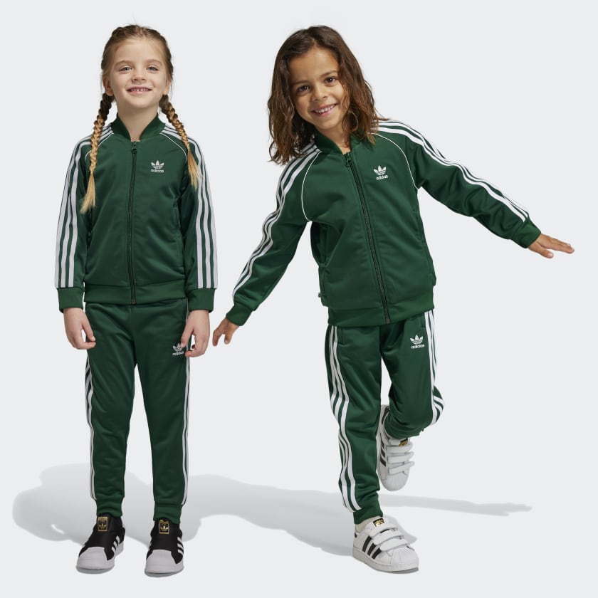 👕 adidas Adicolor SST US 👕 adidas | | Suit Lifestyle Track Green - Kids