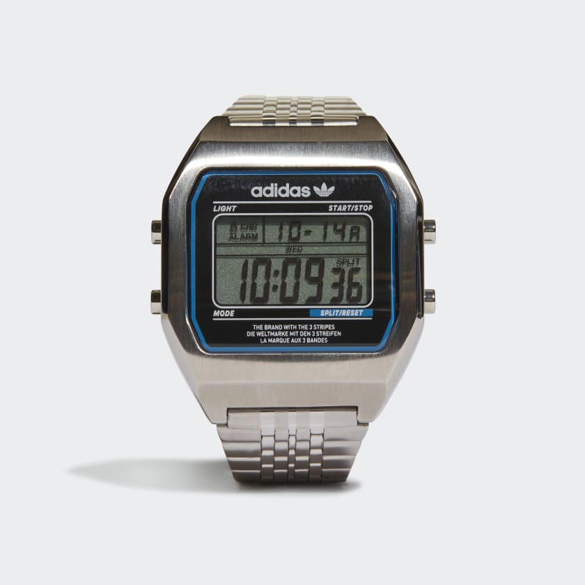 adidas Digital Two SST Watch - Silver | Unisex Lifestyle | adidas US