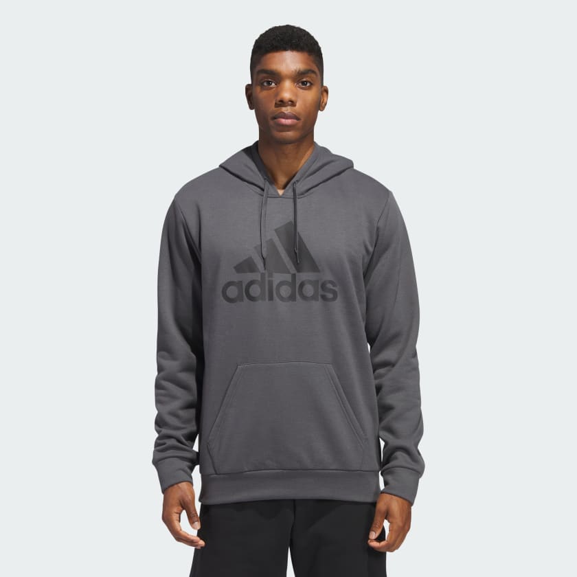 adidas Fleece Hooded Sweatshirt Grey Free Shipping with adiClub adidas Canada