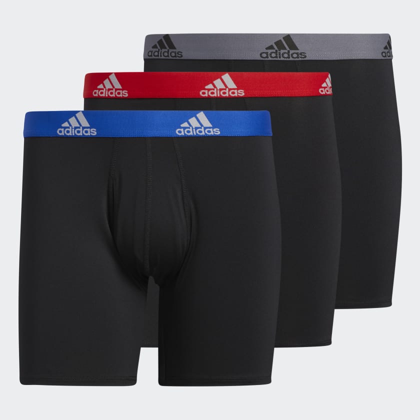 adidas Performance Boxer Briefs 3 Pairs - Green