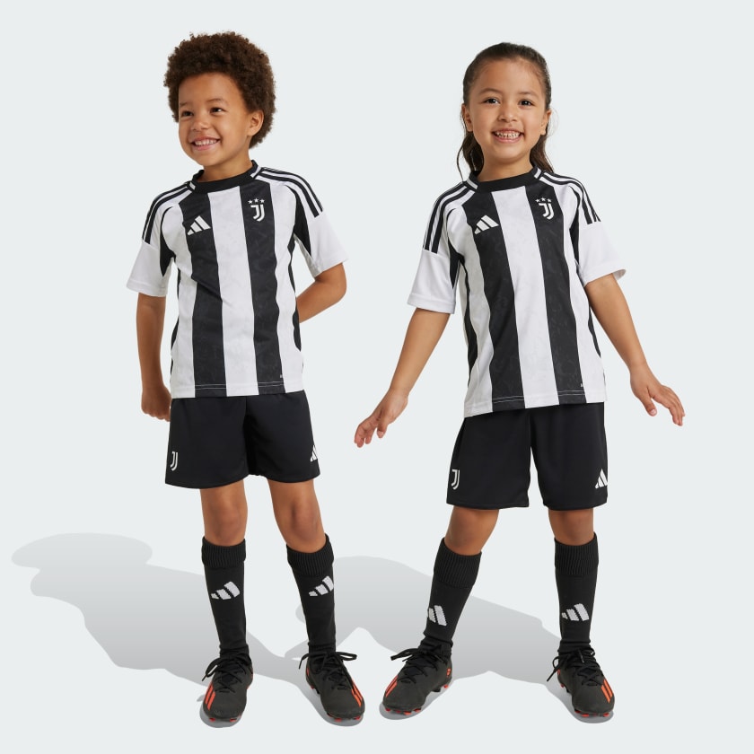 Divisa Home 24 25 Kids Juventus Bianco adidas adidas Italia