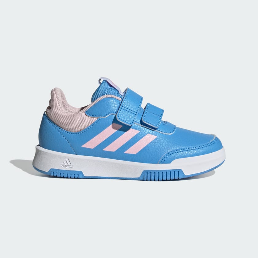 adidas Tensaur Hook and Loop Shoes - Blue | adidas UK