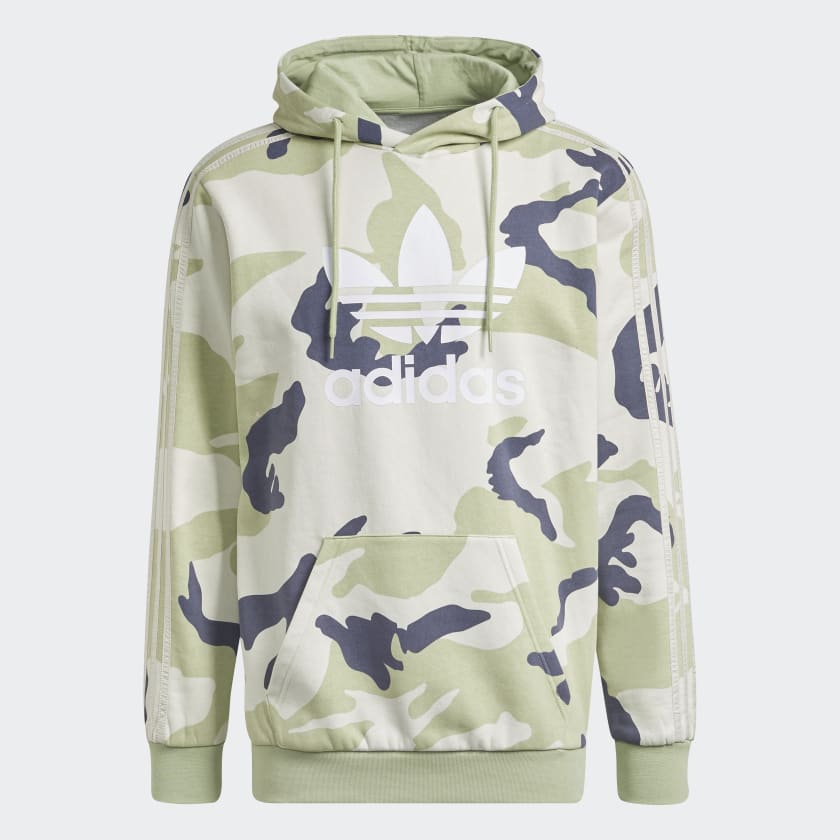adidas Sudadera con Gorro Graphic Camo Verde adidas Mexico