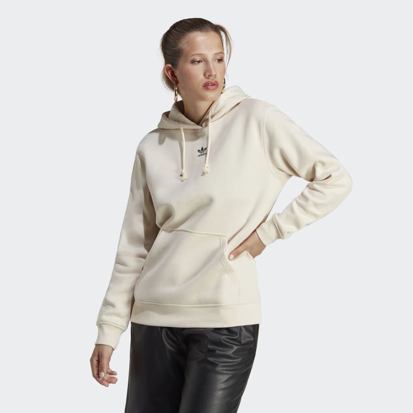 adidas Adicolor Essentials Fleece Hoodie - White | Women\'s Lifestyle |  adidas US