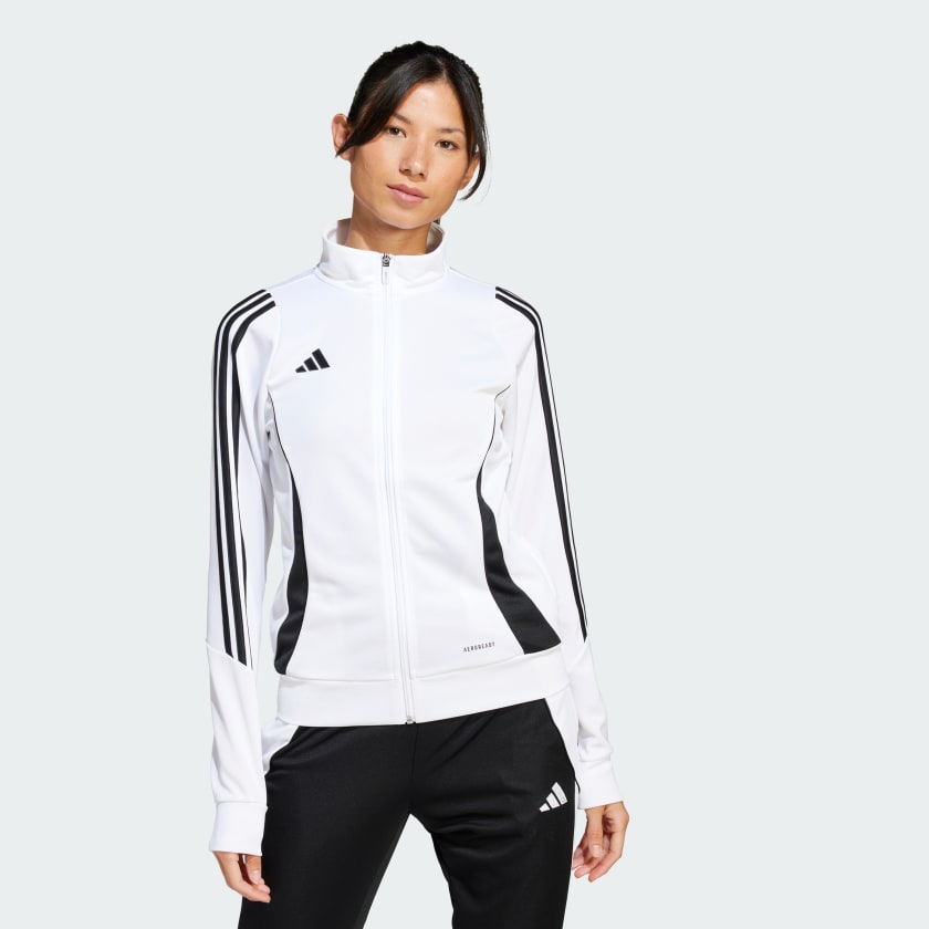 売り切れ必至！ - Jacket Training 24 Tiro adidas White with Shipping Free | ジャケット・アウター