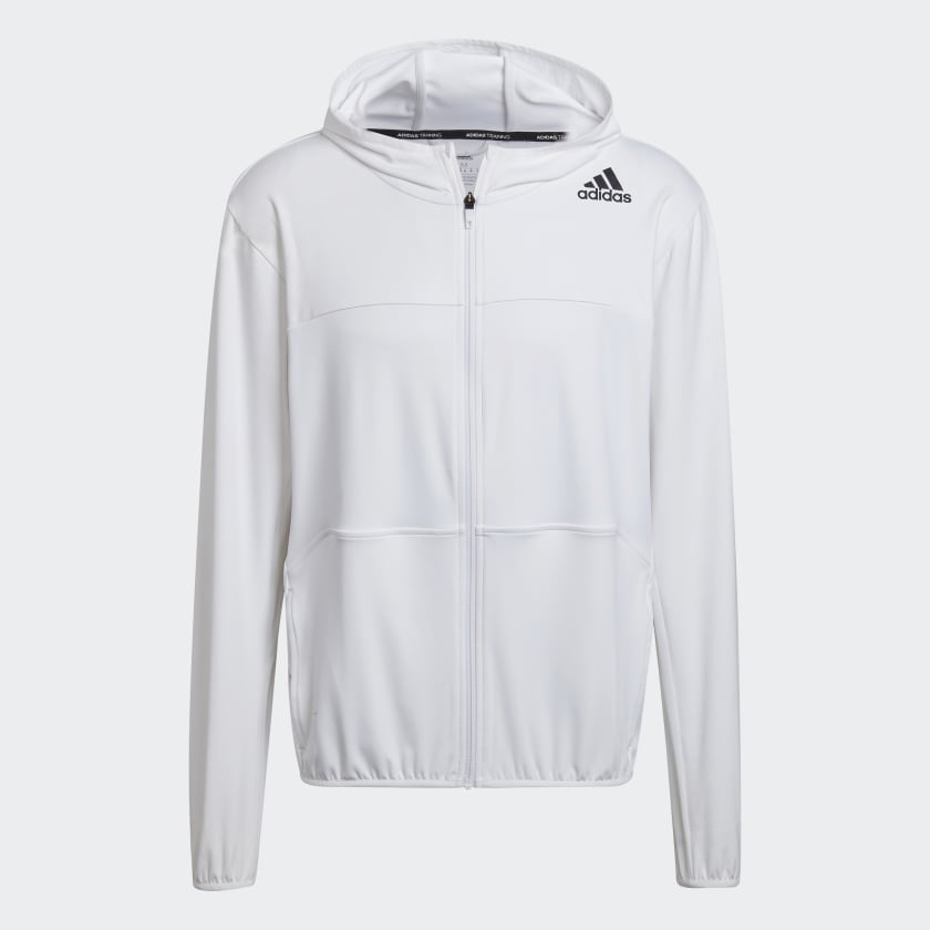 adidas Training Hooded Jacket WeiB adidas Deutschland