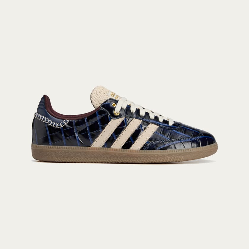 adidas Wales Bonner Samba Shoes - Blue | Free Shipping with 