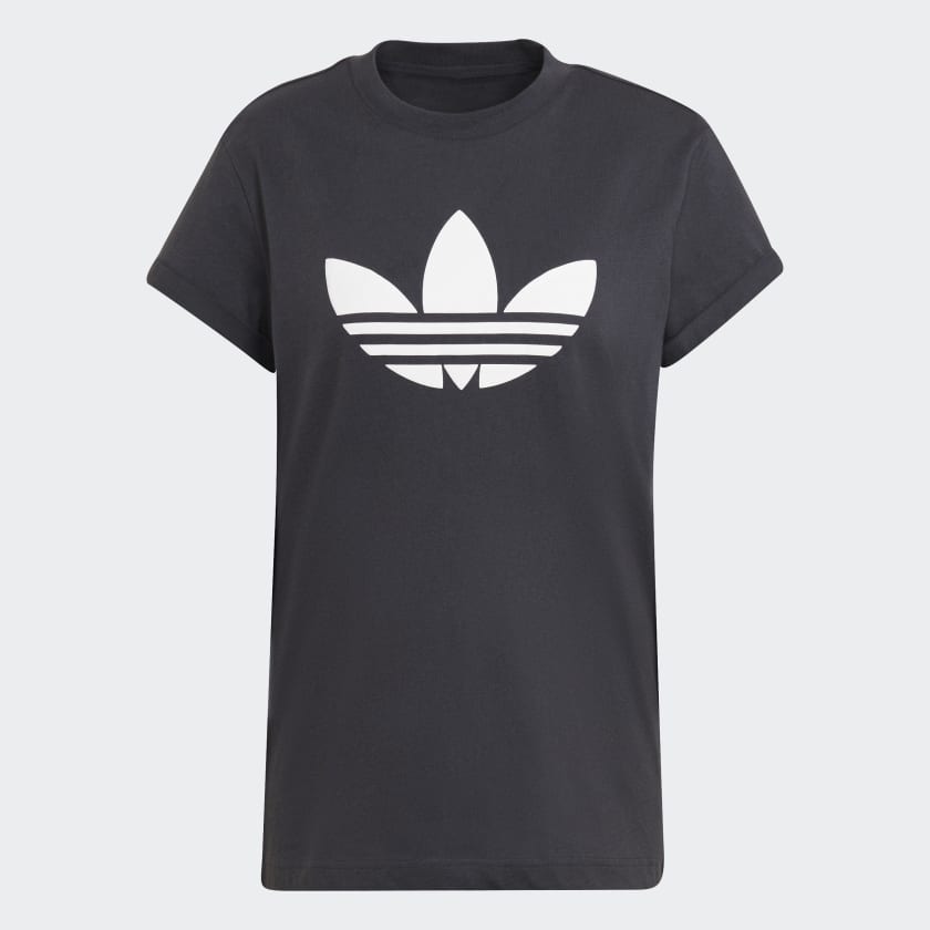 Grey adidas originals cheap t shirt