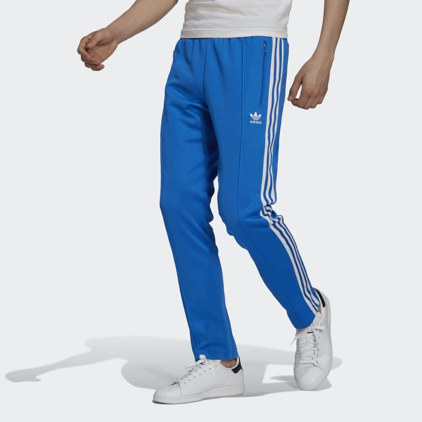 adidas Adicolor Classics Beckenbauer Primeblue Pants Blue | H09116 | adidas US