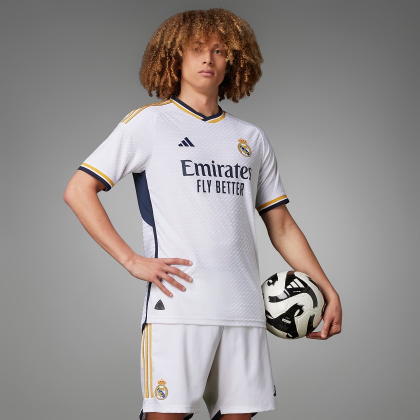 Adidas Áo Đấu Sân Nhà Authentic Real Madrid 23/24 - Trắng | Adidas Vietnam