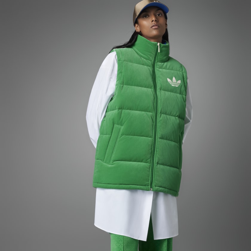 Chaleco Adicolor Heritage Now Velvet - Verde adidas | adidas Peru