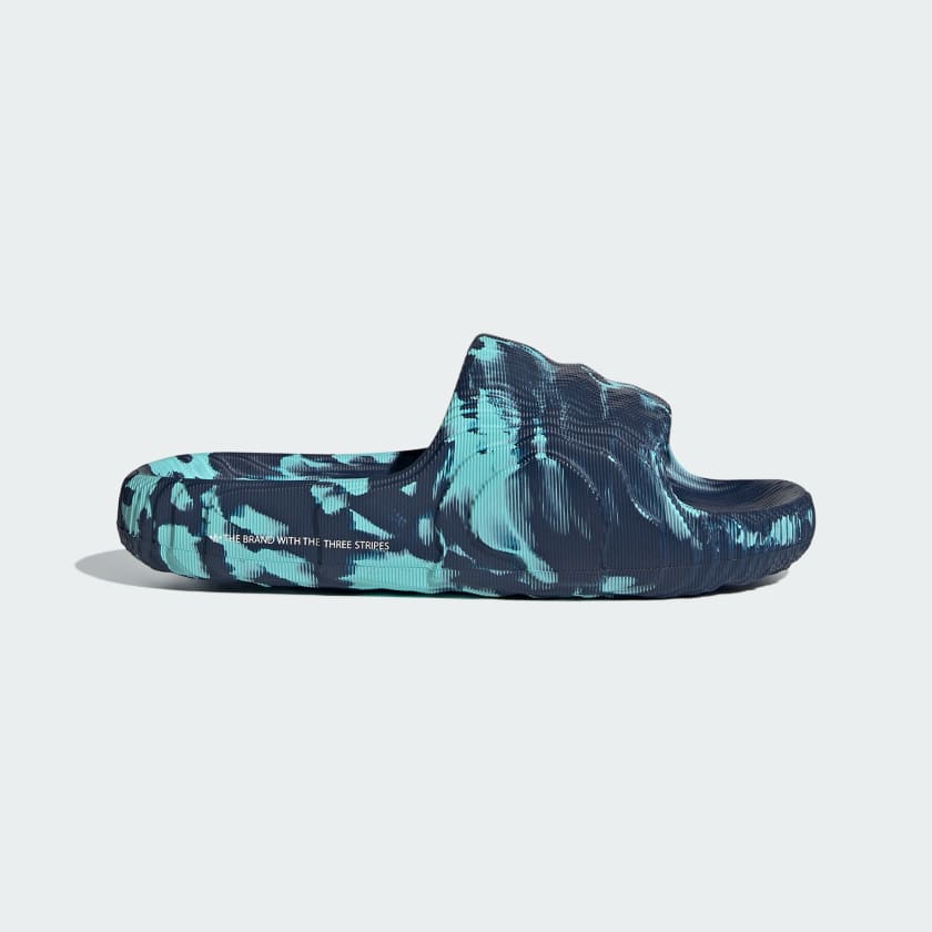 adidas Adilette 22 Slides Blue adidas UK