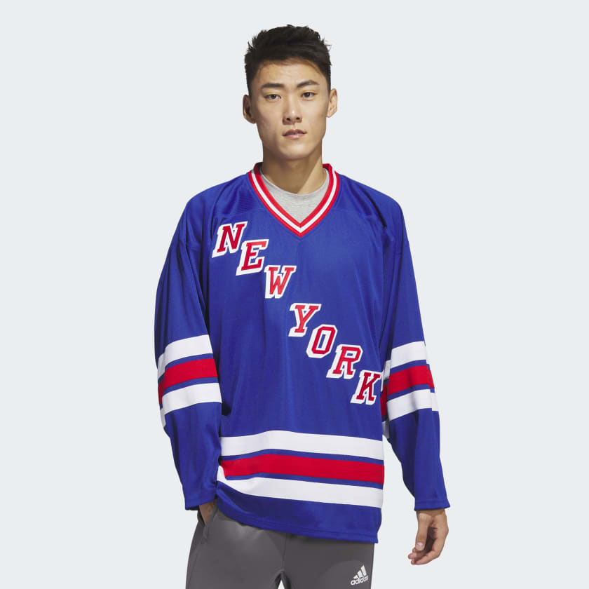 Men's Adidas Blue New York Rangers - Team Classic Jersey