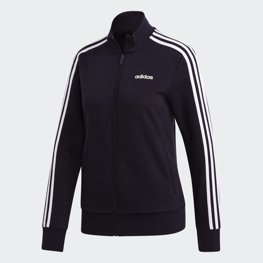 Adidas essential 3 2025 stripe jacket