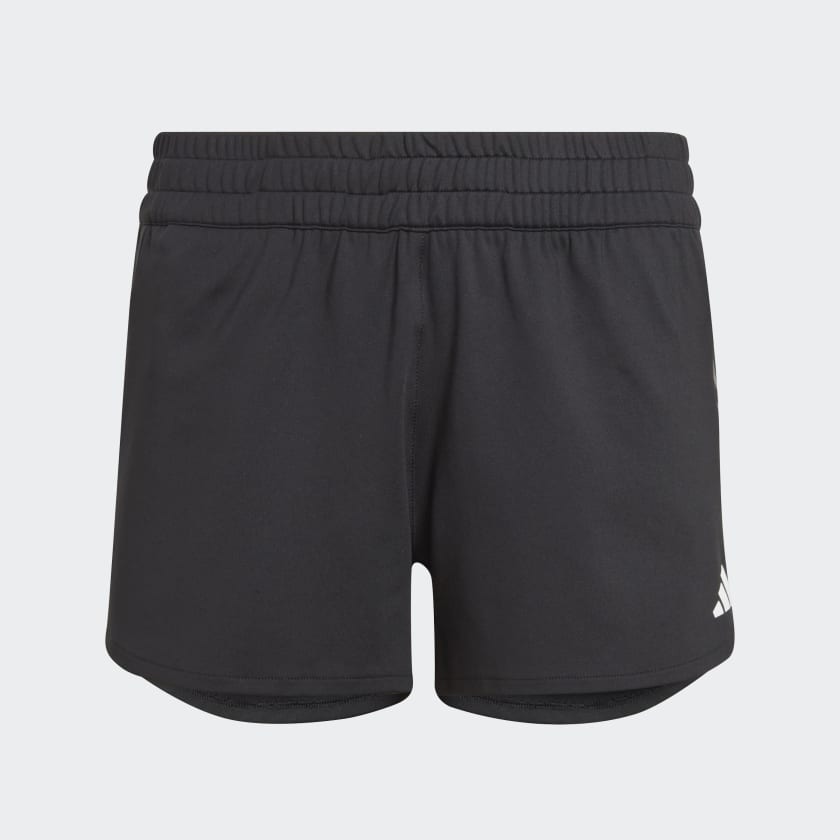 adidas AEROREADY 3 Stripes Knit Shorts Black adidas UK