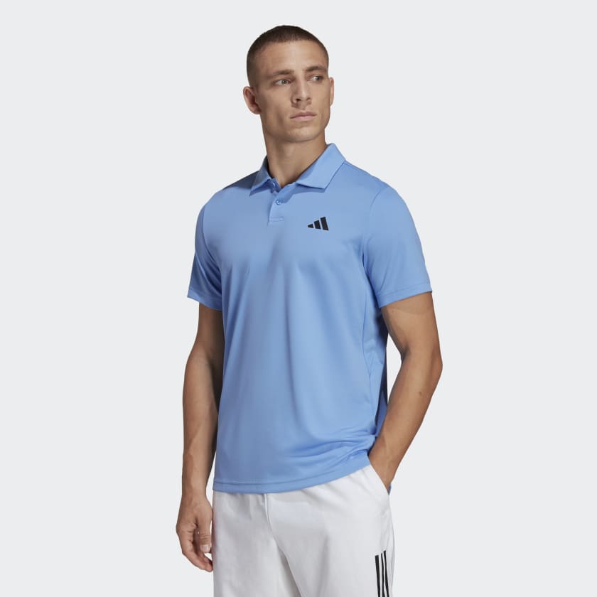 adidas HEAT.RDY Tennis Polo Shirt - Blue | Free Shipping with adiClub ...