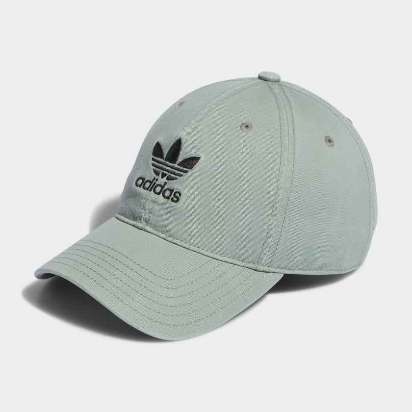 adidas Relaxed Strap-Back Hat Silver | Men's | US