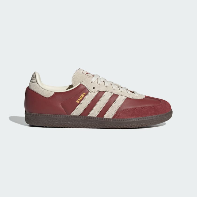 adidas Samba OG Shoes Red Free Shipping with adiClub adidas US