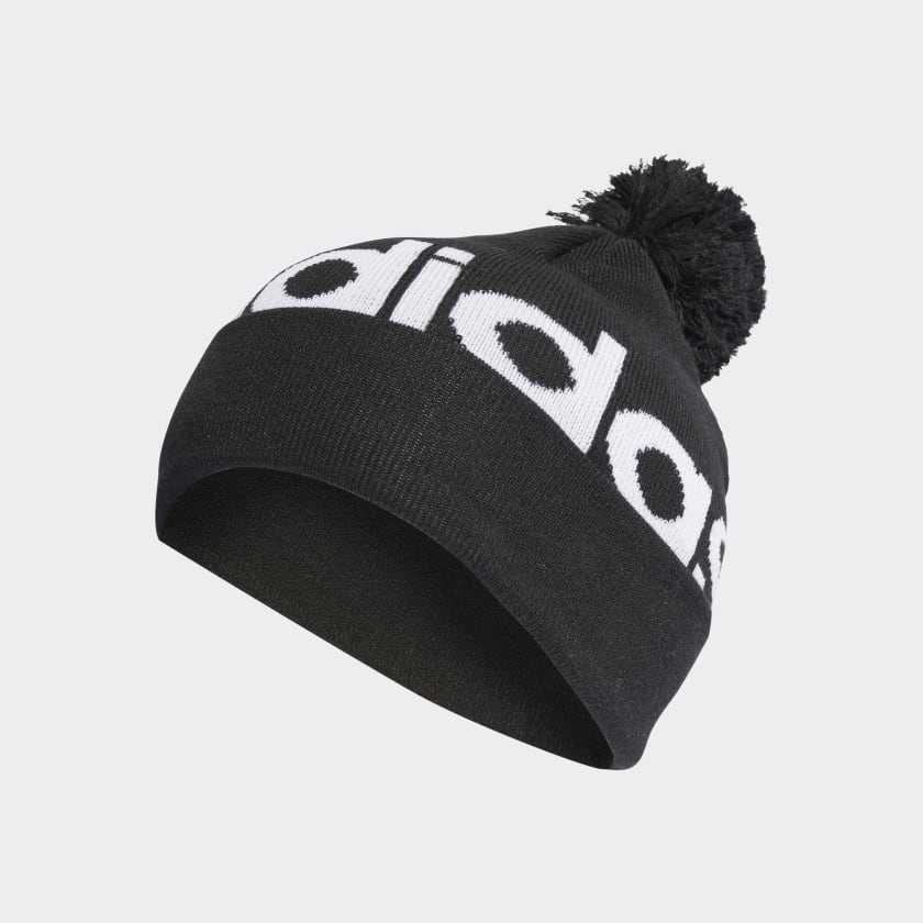 adidas Pompon Beanie Zwart adidas Offici le Shop
