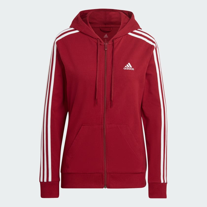 Adidas red womens hoodie online