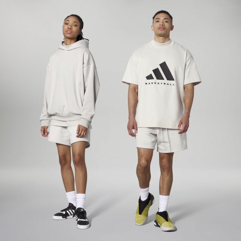 Short adidas online plomo