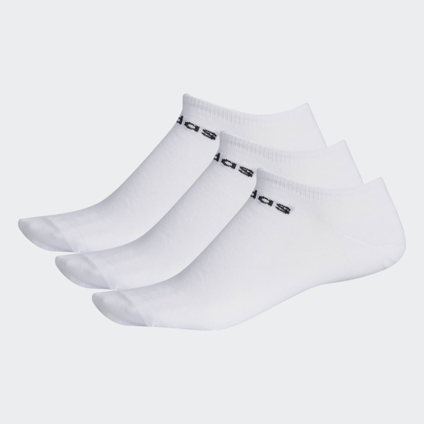 Calcetines Invisibles 3 Pares (UNISEX) - Blanco adidas