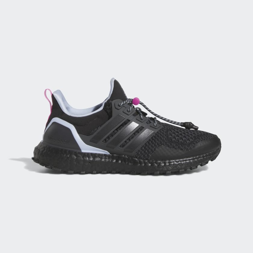 adidas Ulltraboost 1.0 Women's DNA Running Shoes Sneakers (Core Black / Carbon / Blue Dawn)