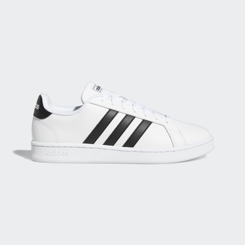 adidas Grand Court Base Shoes - Black | Men's Lifestyle | adidas US