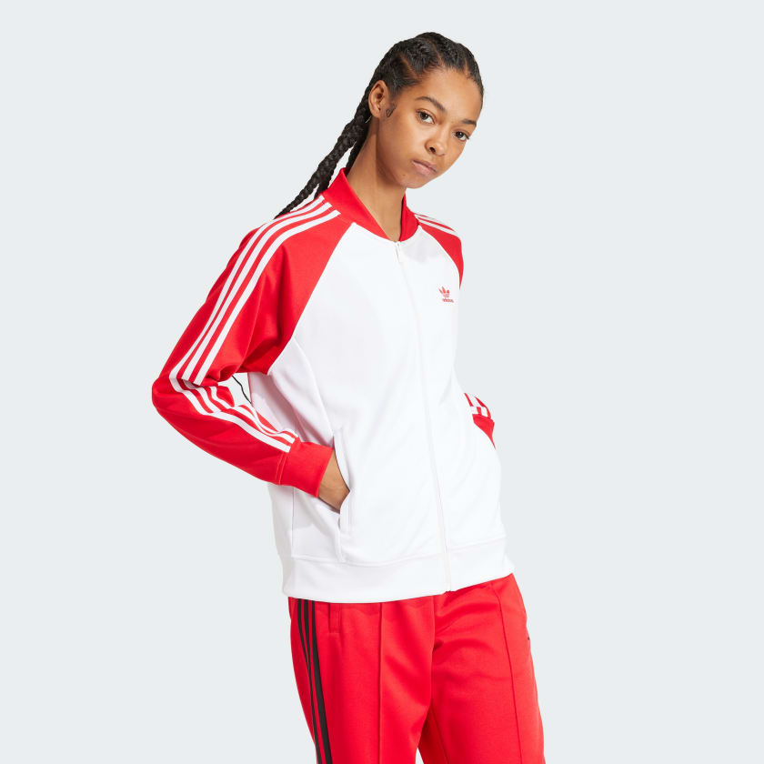 Adidas jacke weiß new arrivals