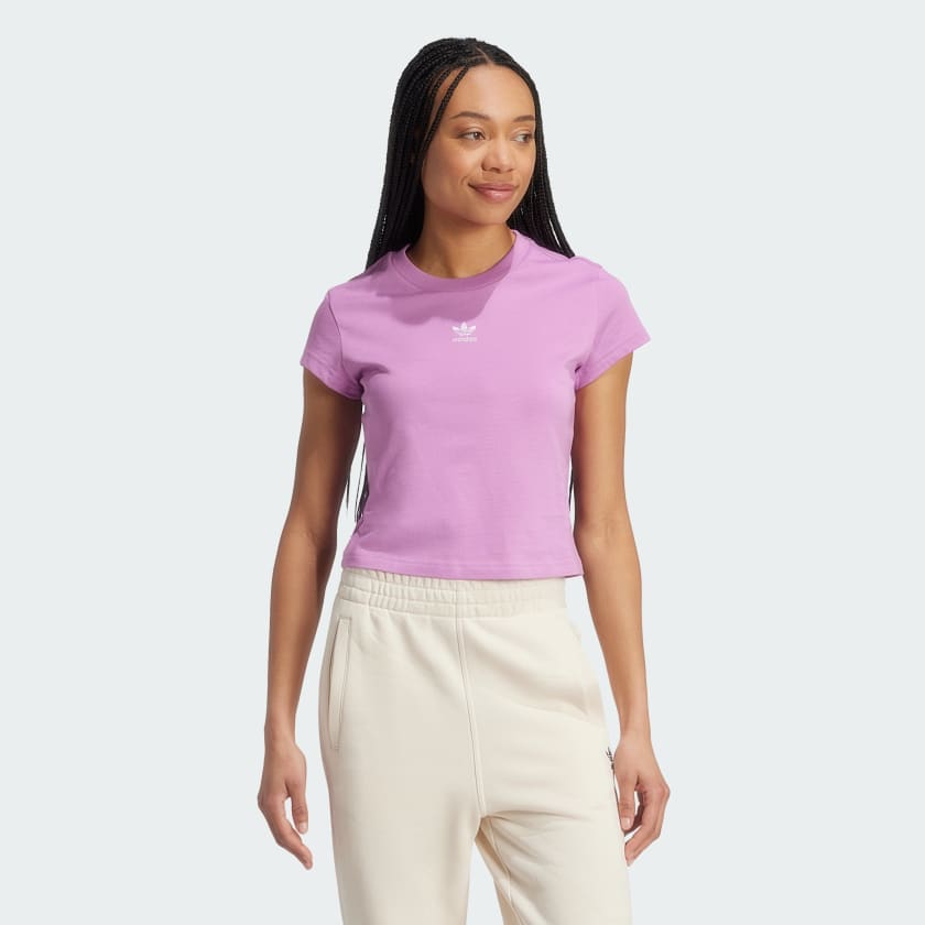 Adidas purple tee sales