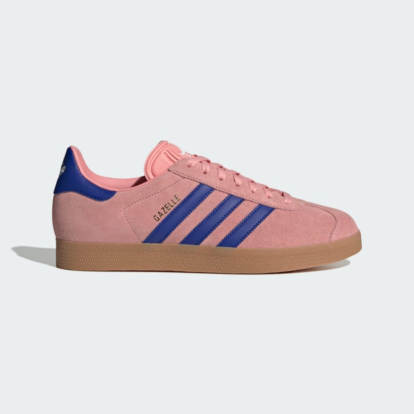 Adidas pink gazelle trainers online