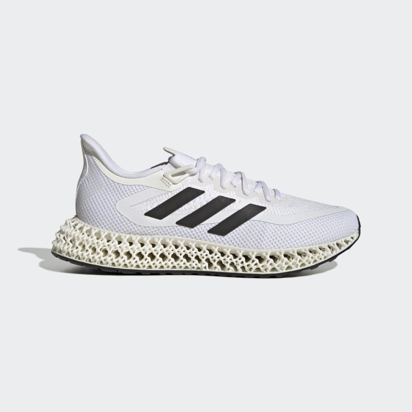 Buy ADIDAS White Mesh Lace Up Mens Sports Shoes