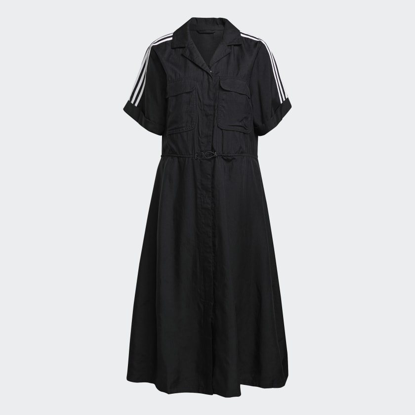 ☆Adidas☆Originals Cut Line Fitted Dress Black Adidas Originals Cut Line Fitted Dress (Black) | Dresses