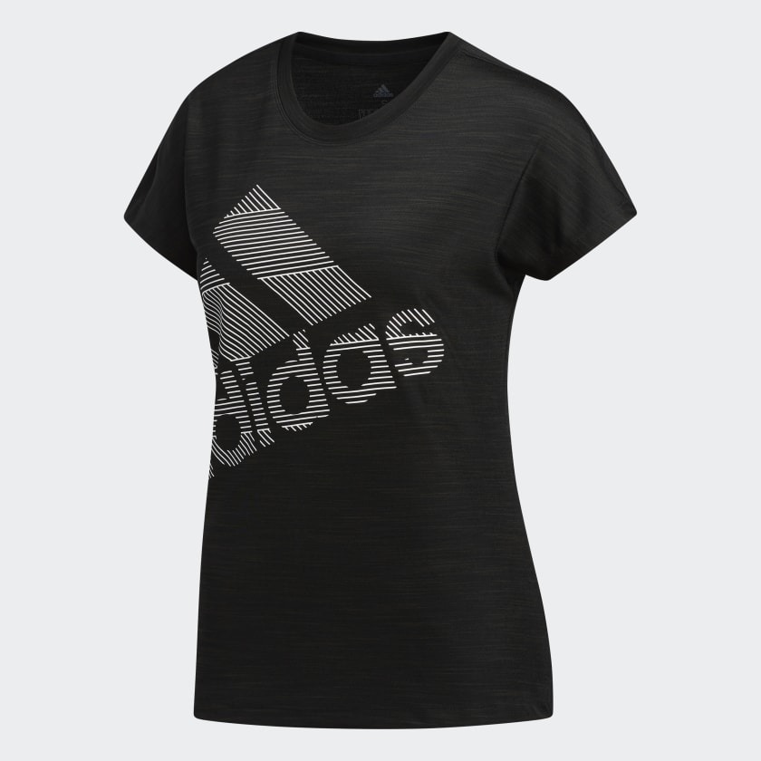 adidas Badge of Sport Tee Black adidas Australia