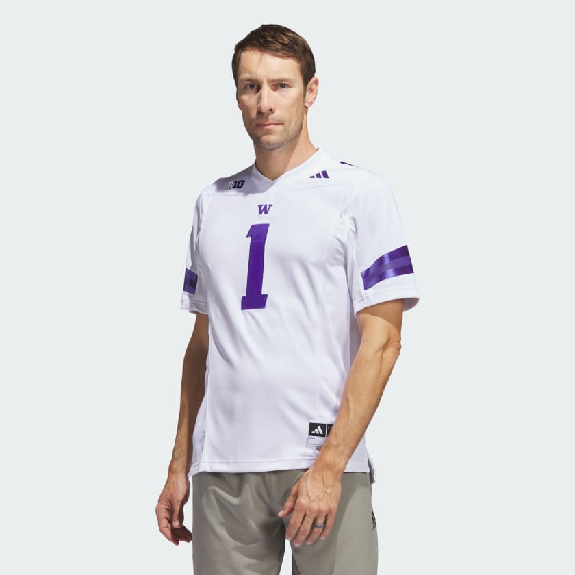 adidas Washington Football Off-Field Away Jersey - White, Men's Football