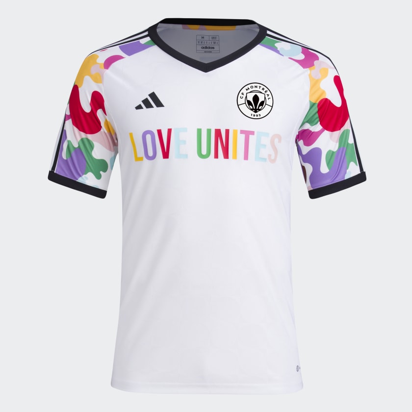 adidas CF Montreal Pride Jersey White adidas Canada