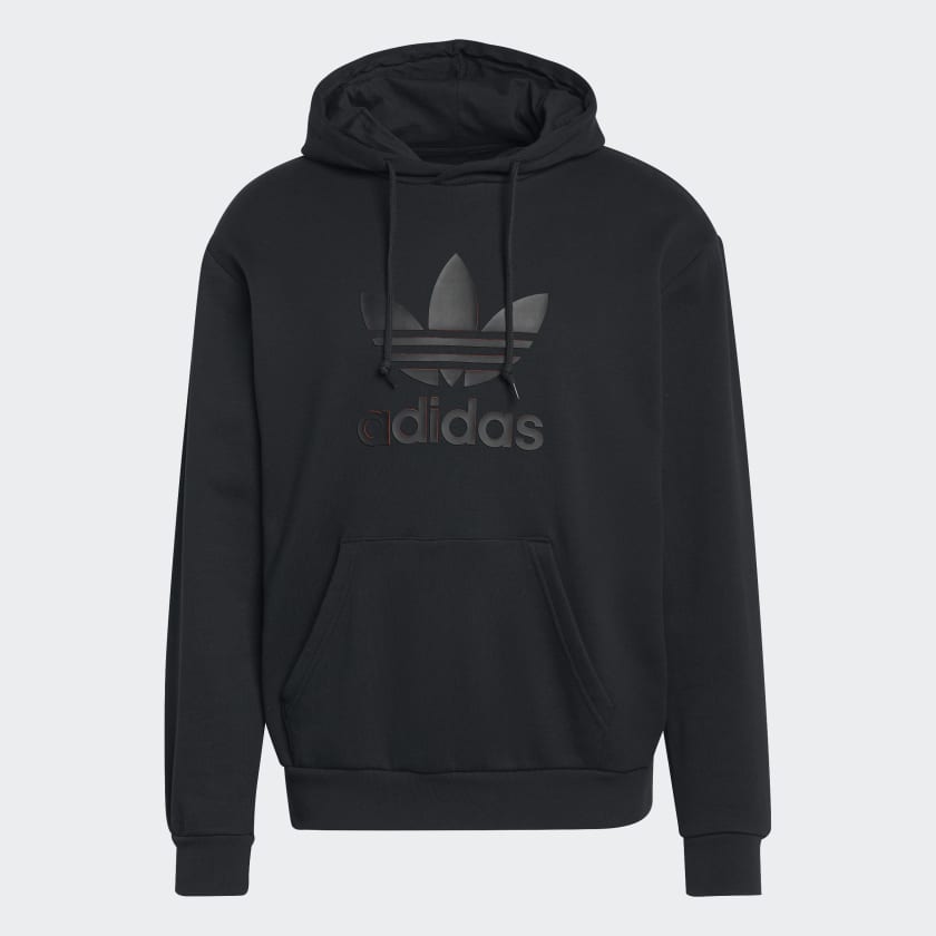 Kids adidas trefoil hoodie on sale