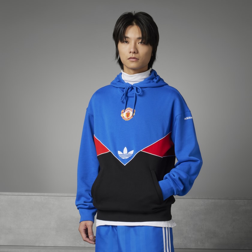 Adidas originals hot sale manchester united hoodie