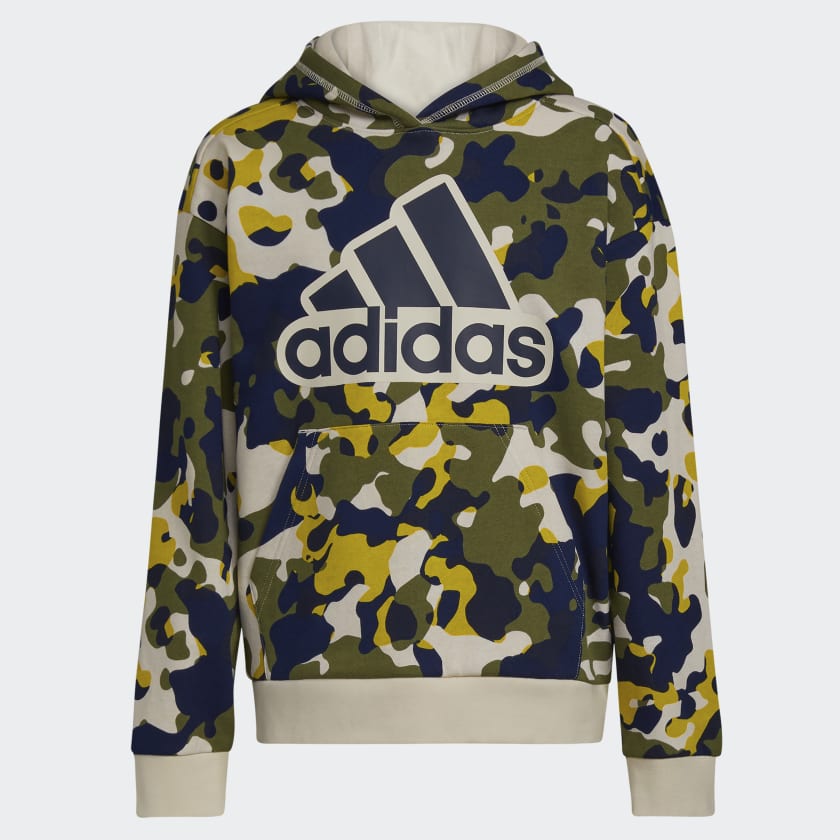 kleuring Pygmalion Continent adidas Camo Allover Print Pullover Hoodie - Beige | Kids' Training | adidas  US