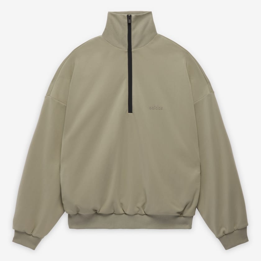 adidas Fear of God Athletics 1 2 Zip Track Top Brown adidas Malaysia