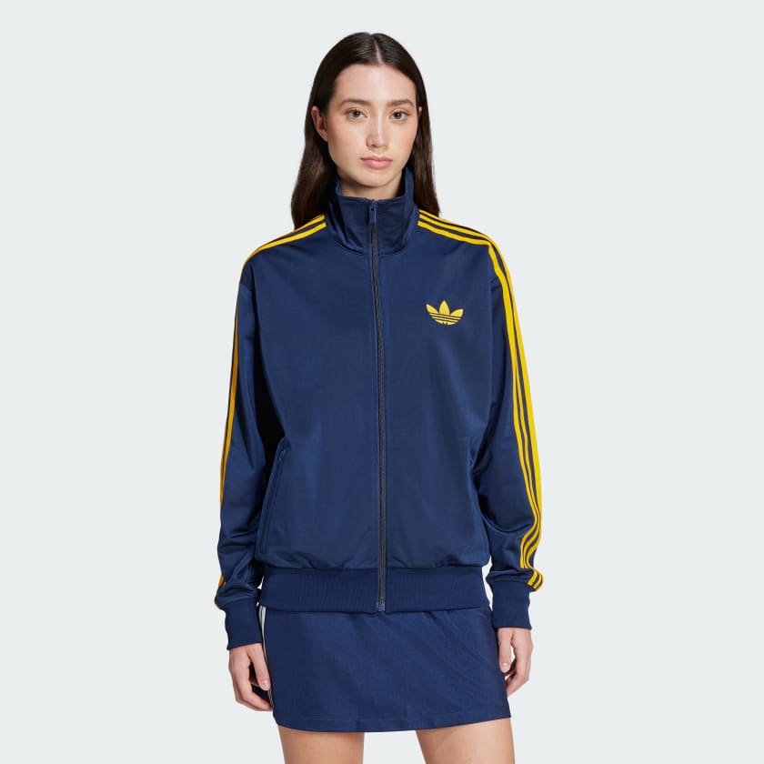 Jacke Damen Adidas Jacke Firebird GrÃ¼n Adidas Firebird Jacke