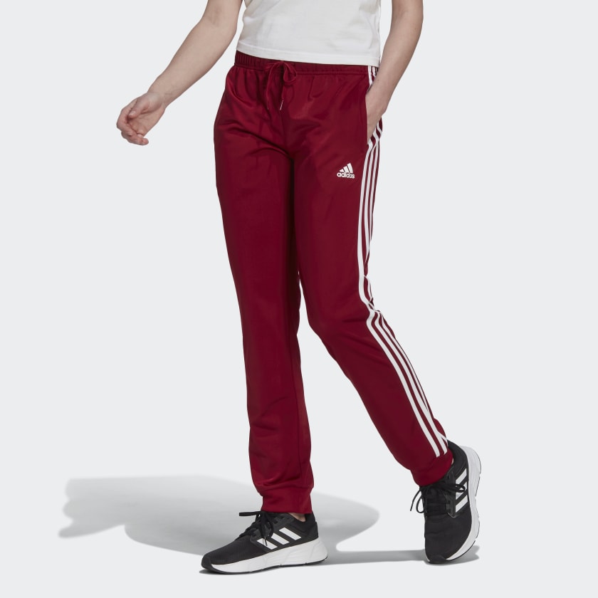 adidas Primegreen Essentials Warm-Up Slim Tapered 3-Stripes Track Pants ...