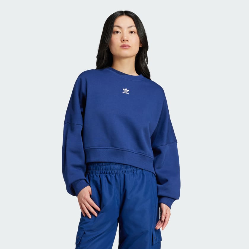 Navy adidas sweater deals