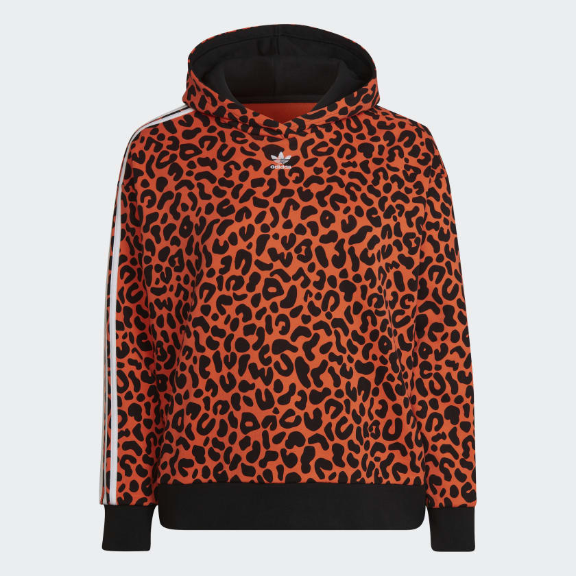 Buzo adidas naranja mujer on sale