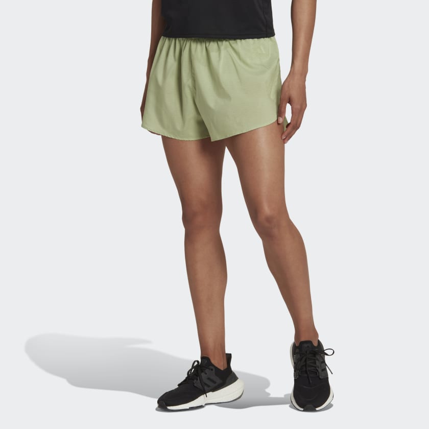 adidas Adizero Running Shorts - Green Women's & | adidas US