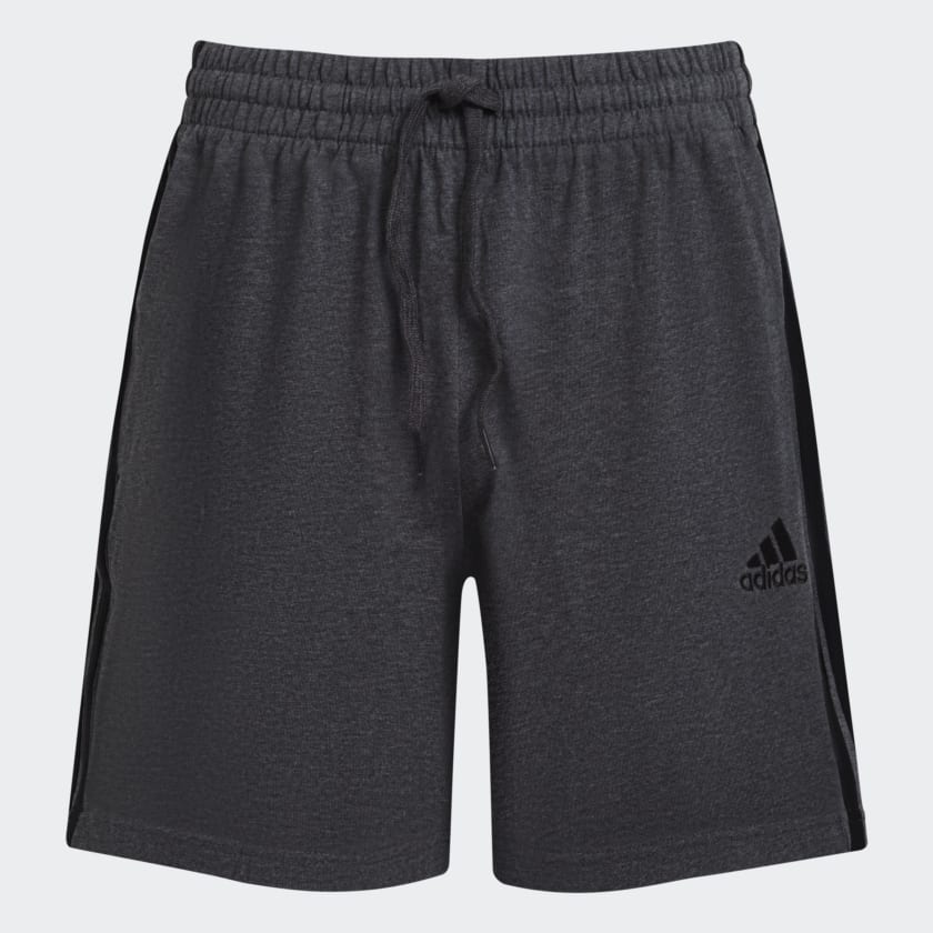 adidas AEROREADY Essentials 3 Stripes Shorts Grey adidas Thailand