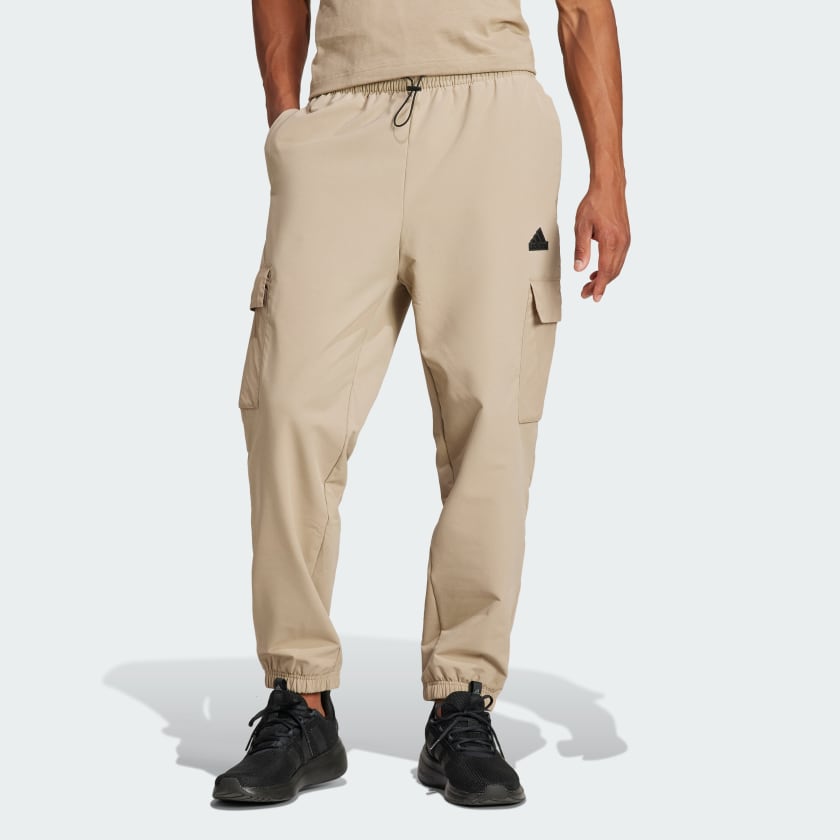Wholesale Men's Drawstring Stretch Jogger Pants Timber School Uniforms -  Olive Green