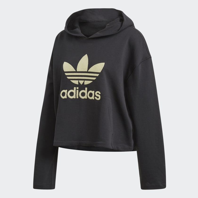 Poleron con capucha Premium Negro adidas adidas Chile