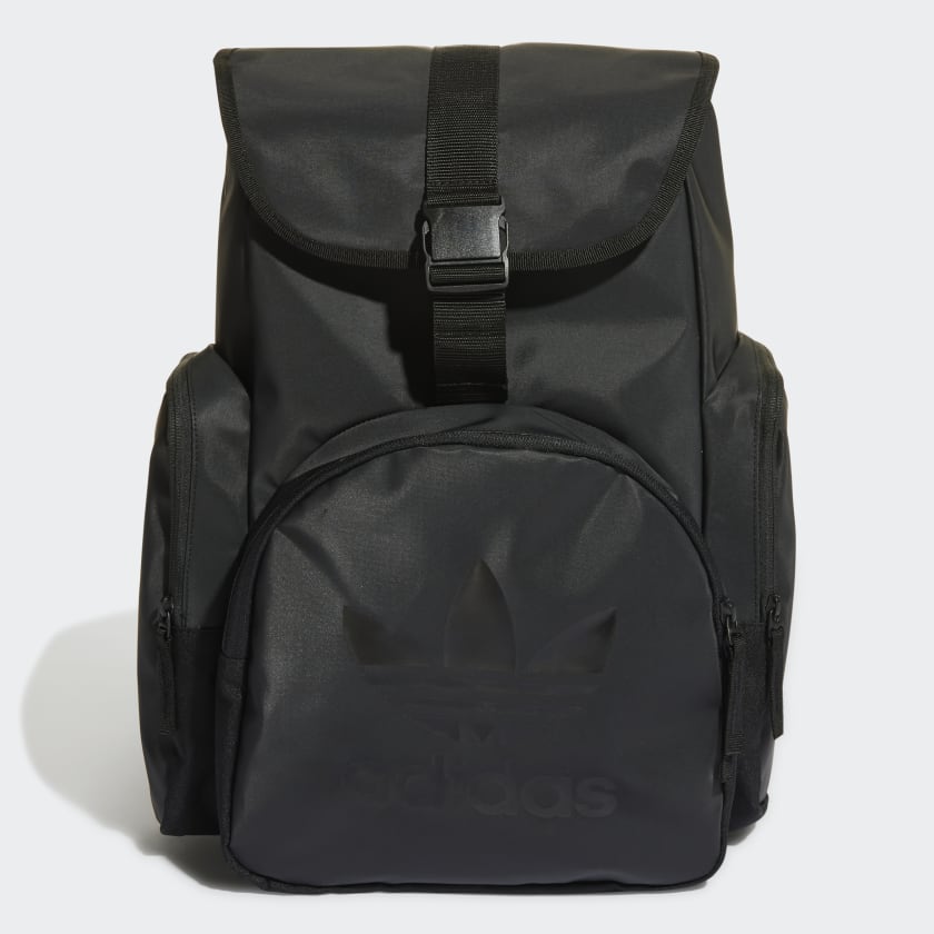 adidas Adicolor US Backpack Black | Lifestyle | adidas Unisex Toploader Archive 