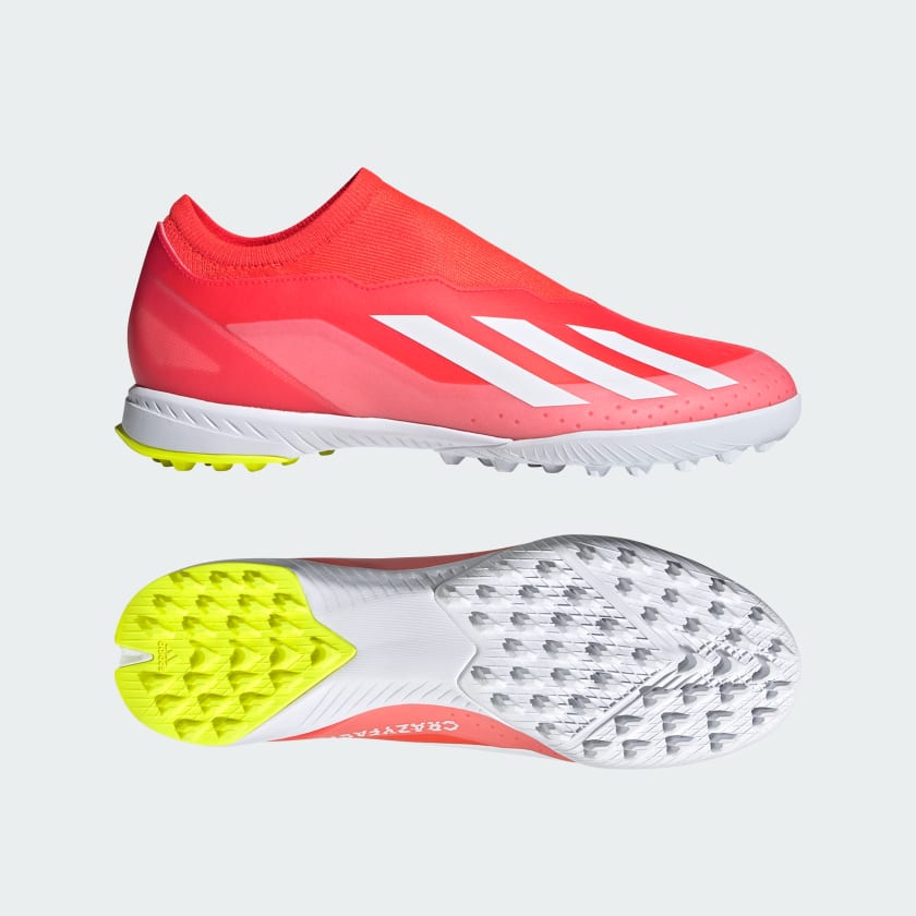 Zapatos de futbol X Crazyfast League Sin Cordones Pasto Sintetico Rojo adidas adidas Chile